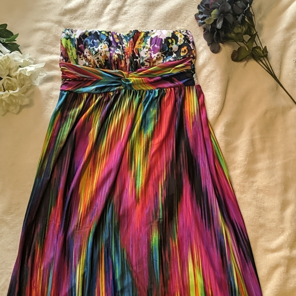 Rainbow Maxi dress